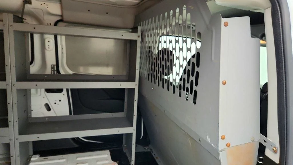 Used 2022 Bright White Ram Tradesman Van w/ Shelving System & Ladder Rack image 25