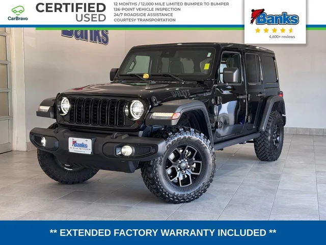 2025 Jeep Wrangler 4-Door Willys 4x4