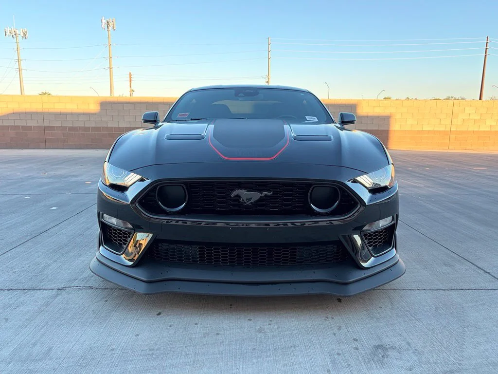 Used 2021 Black Ford Mach 1 image 3