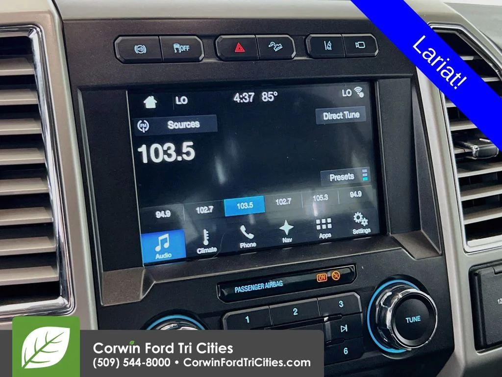 Used 2017 Shadow Black Ford Lariat image 21