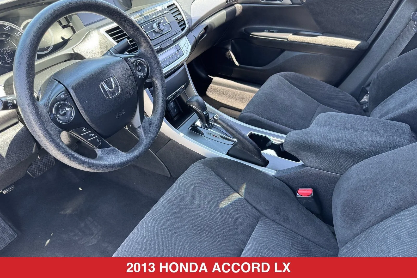 Used 2013 Crystal Black Pearl Honda LX image 10