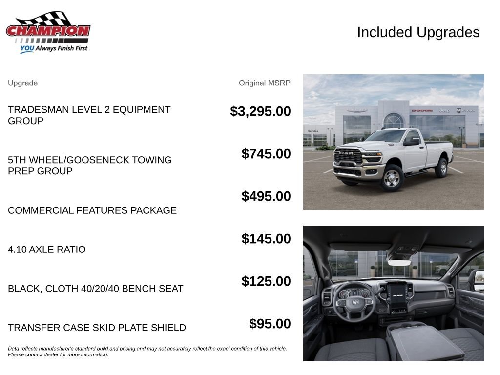 New 2026 Bright White Clearcoat RAM Tradesman image 6
