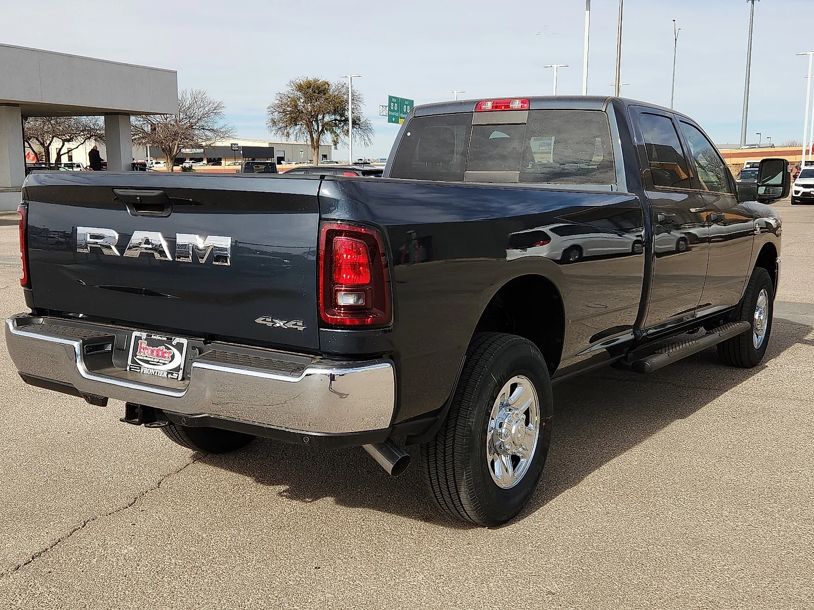 New 2026 Forged Blue Metallic  Paint Ram TRADESMAN CREW CAB 4X4 8
