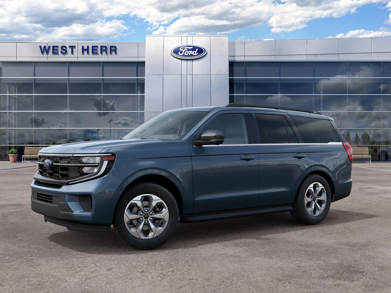 New 2027 Nocturnal Blue Metallic Ford Active image 2
