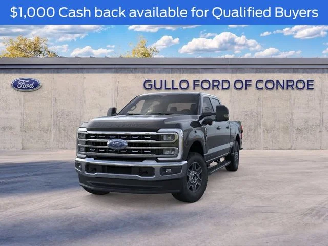 New 2026 Agate Black Metallic Ford Lariat image 2