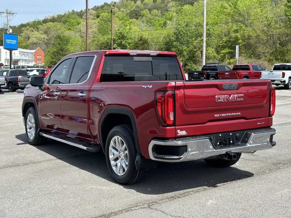 Used 2019 RED QUARTZ TINTCOAT GMC SLT image 7