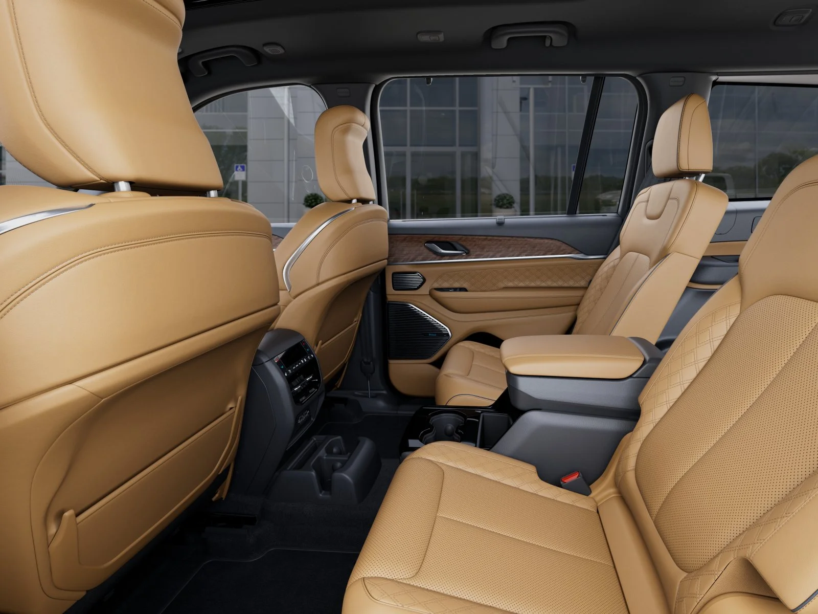 New 2025 Diamond Black Crystal Pearl-Coat Exterior Paint Jeep Summit image 98