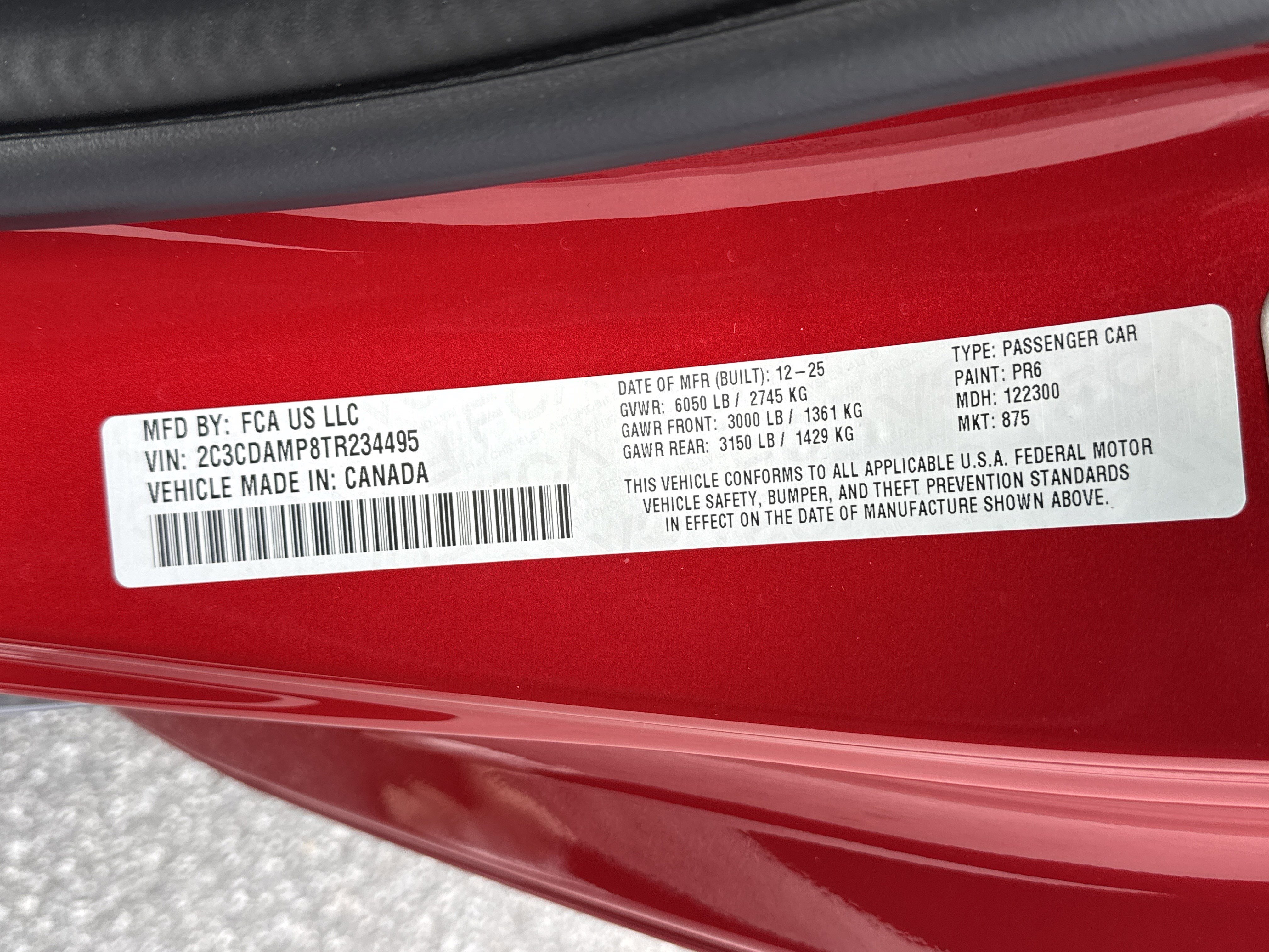 New 2026 Redeye Exterior Paint Dodge Scat Pack image 33