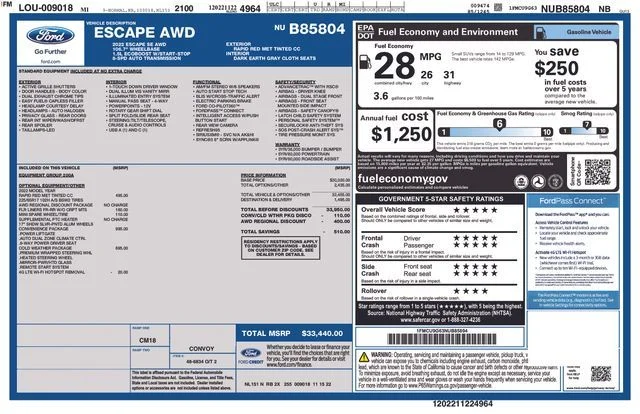 Certified Used 2022 Red Ford SE image 23