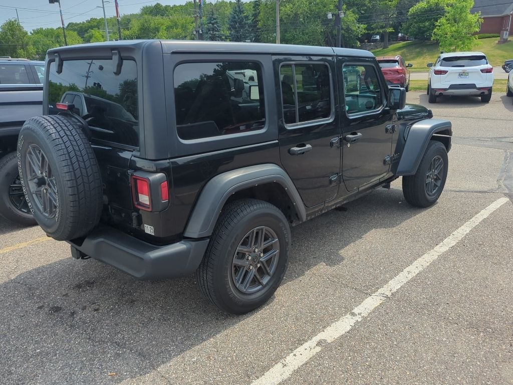 Used 2024 Black Clearcoat Jeep Sport S image 4
