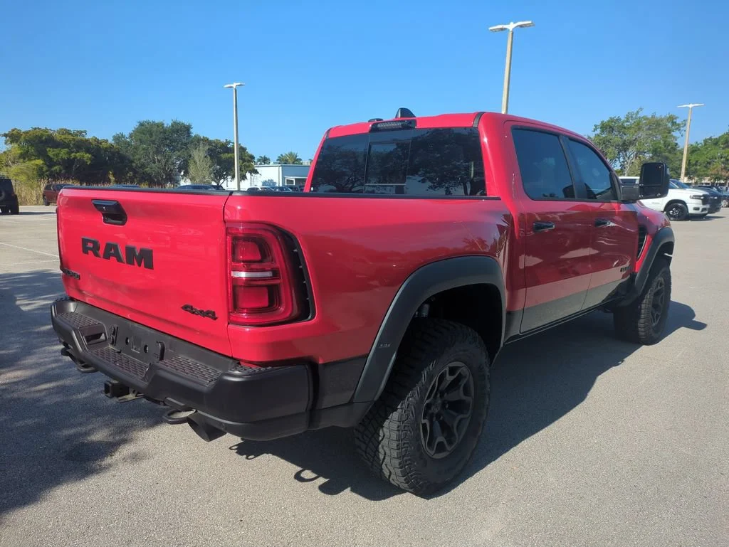 Used 2025 Flame Red Clearcoat Ram RHO image 6