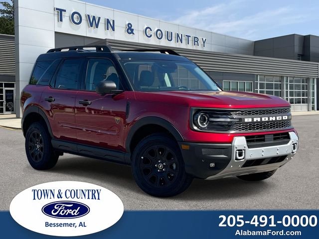 New 2026 Ruby Red Metallic Tinted Clearcoat Ford Badlands image 1