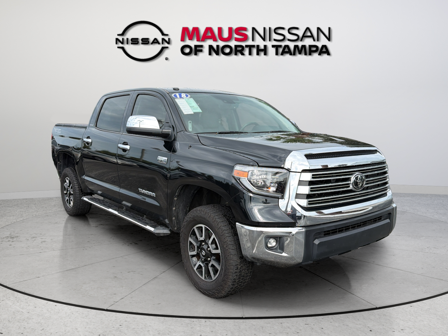 Used 2018 Black Toyota Limited image 1