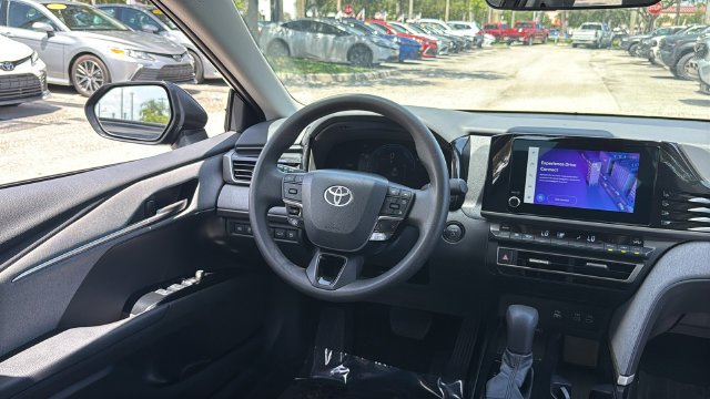Used 2025 Midnight Black Metallic Toyota LE image 14