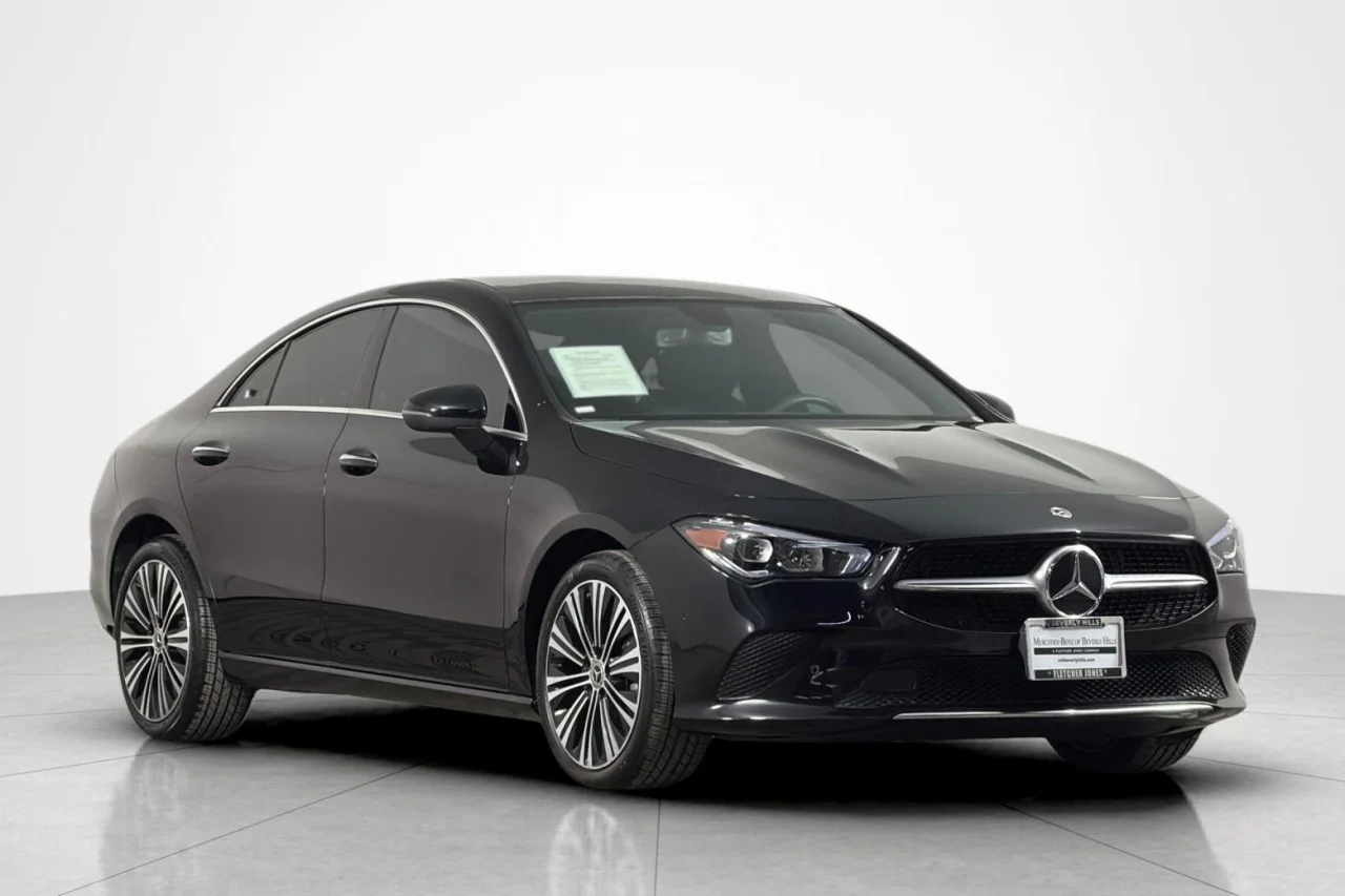 Used 2023 Cosmos Black Metallic Mercedes-Benz CLA 250 image 7
