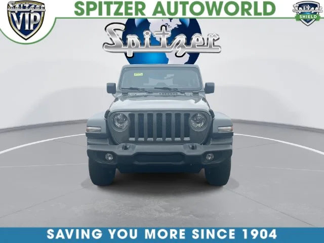 Used 2020 Gray Jeep Unlimited Sport image 3