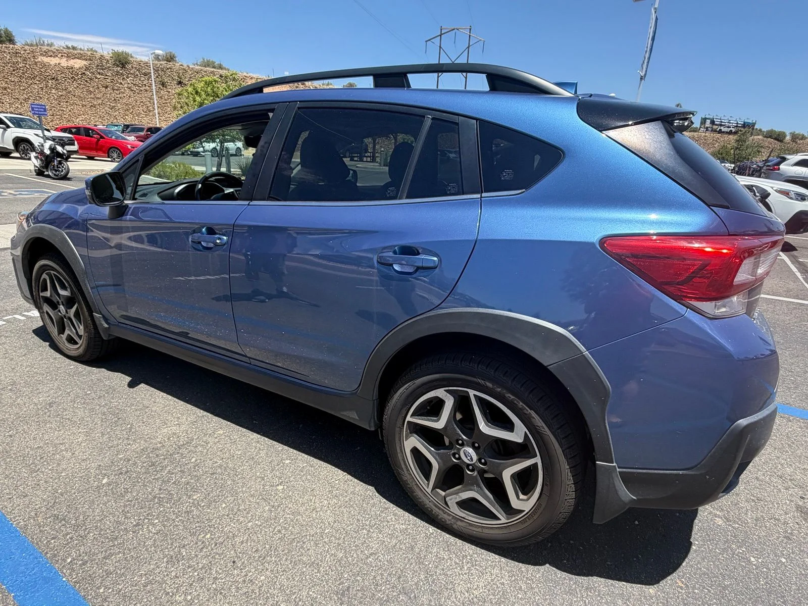 Used 2018 Blue Subaru 2.0i Limited image 3