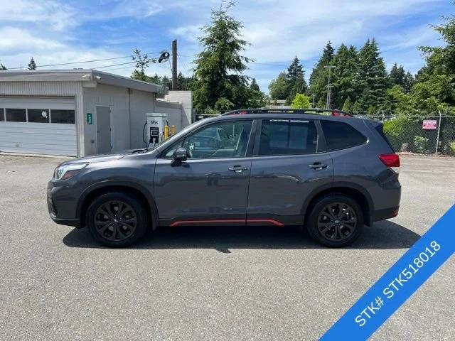 Used 2021 Magnetite Gray Metallic Subaru Sport image 4