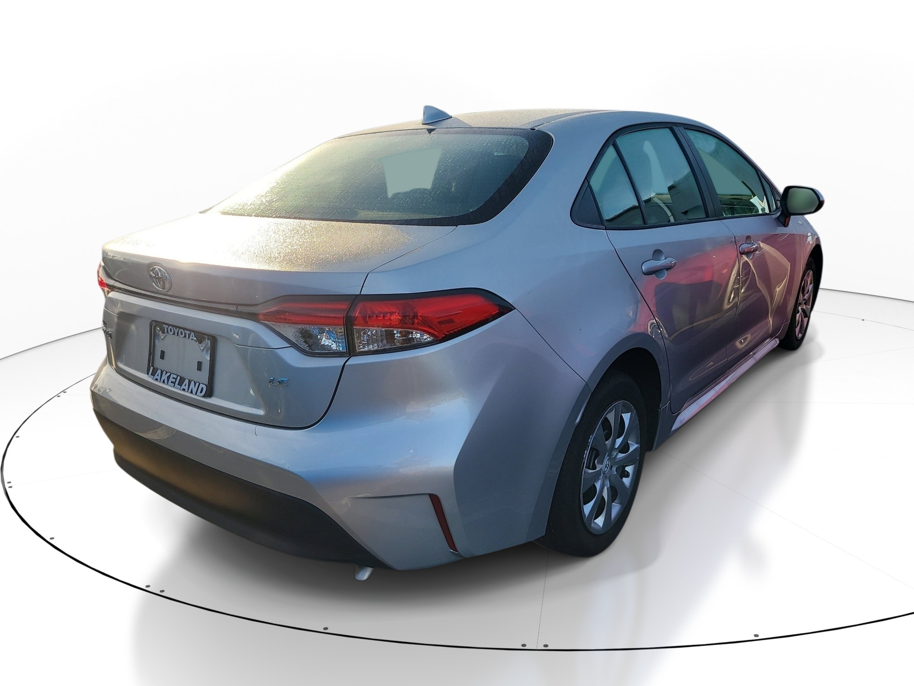 Used 2025 Classic Silver Metallic Toyota LE image 4
