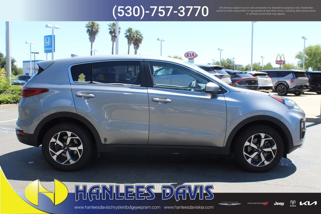 Used 2022 Gray Kia LX image 6