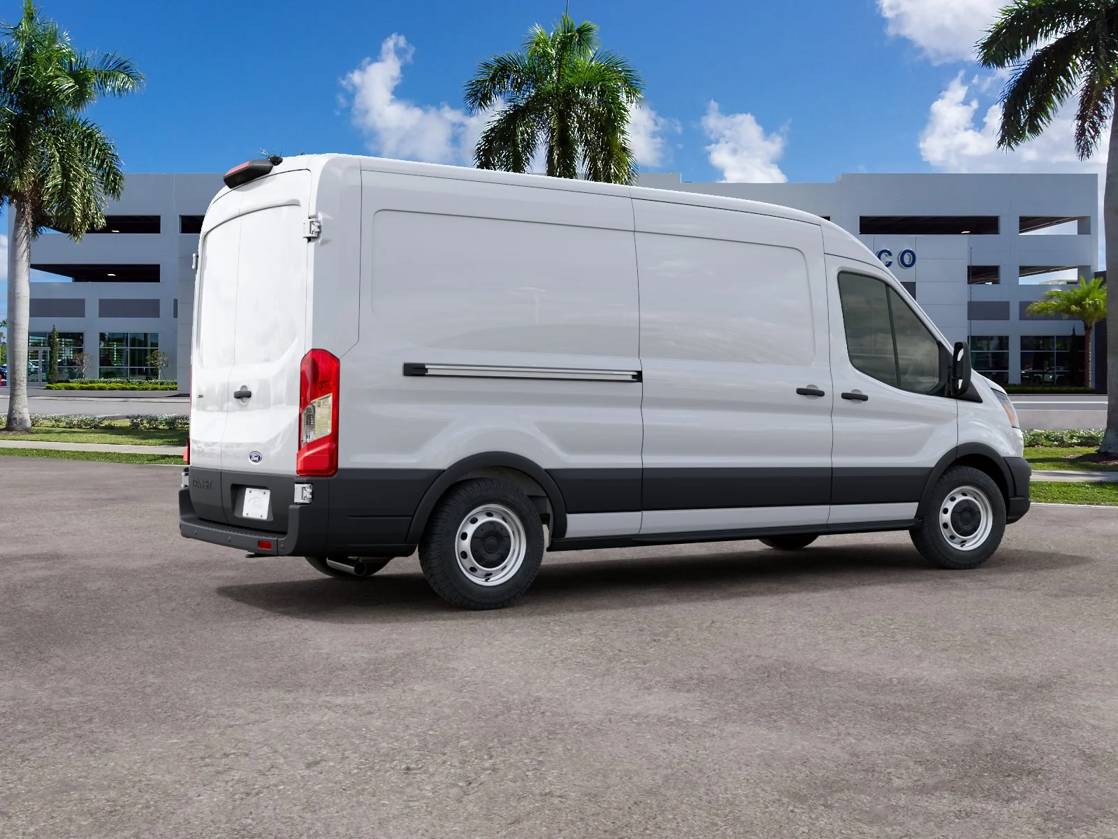 New 2027 Oxford White Ford Cargo Van image 6