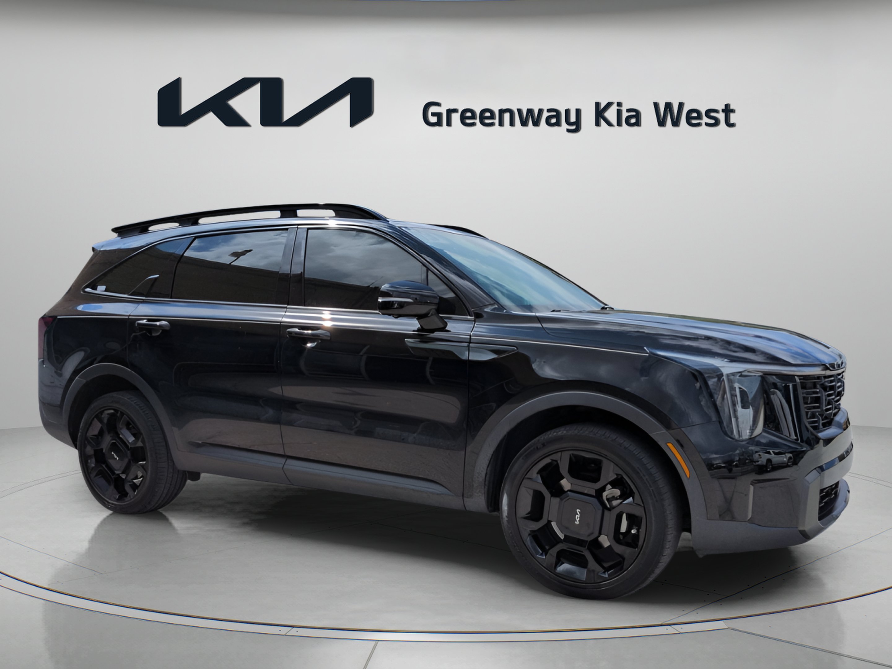 Certified Used 2024 Ebony Black Kia X-Line SX Prestige image 2