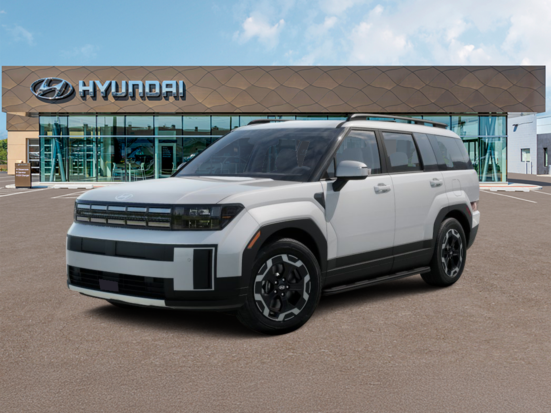 New 2027 Serenity White Hyundai SEL AWD image 2