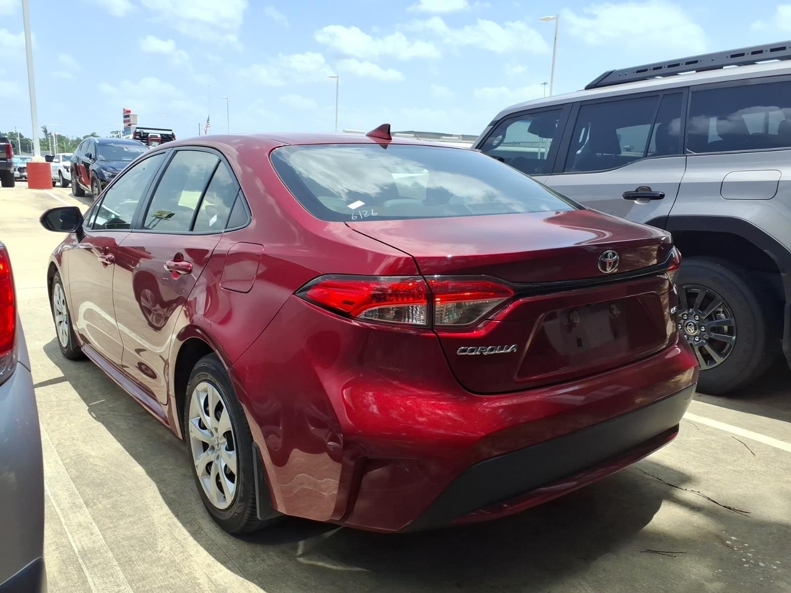 Certified Used 2022 Pearl Toyota LE image 2