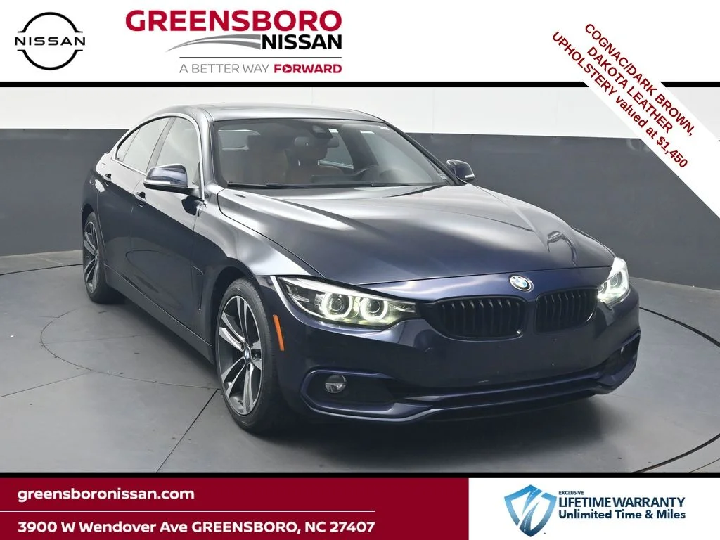 Used 2020 Blue BMW 430i xDrive Gran Coupe image 1