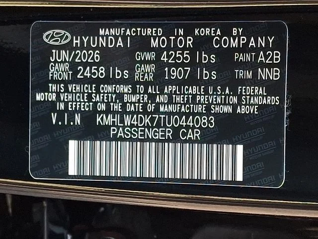 New 2026 Black Hyundai Base image 22