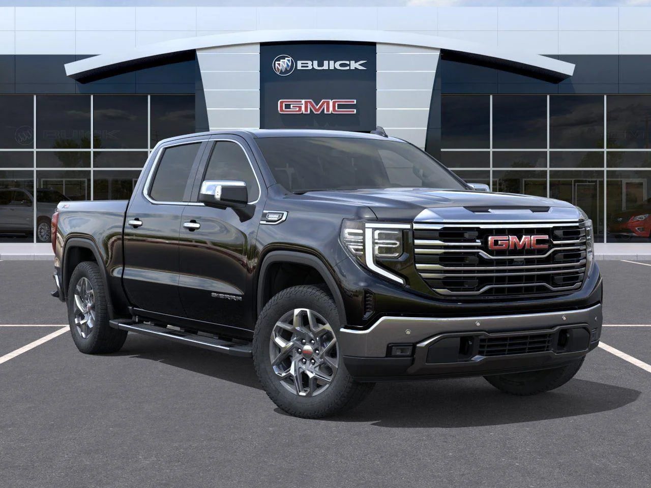 New 2026 Onyx Black GMC SLT image 7