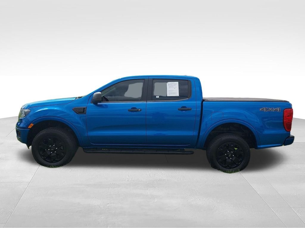 Used 2021 Blue Ford XLT image 2