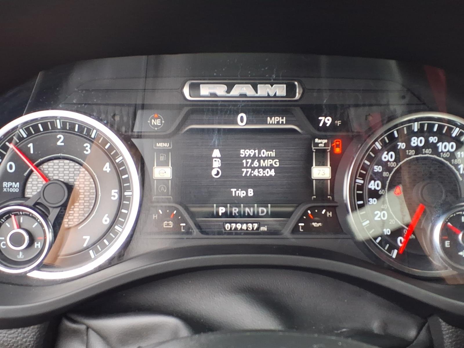 Used 2023 Diamond Black Ram Big Horn Crew Cab 4x4 5