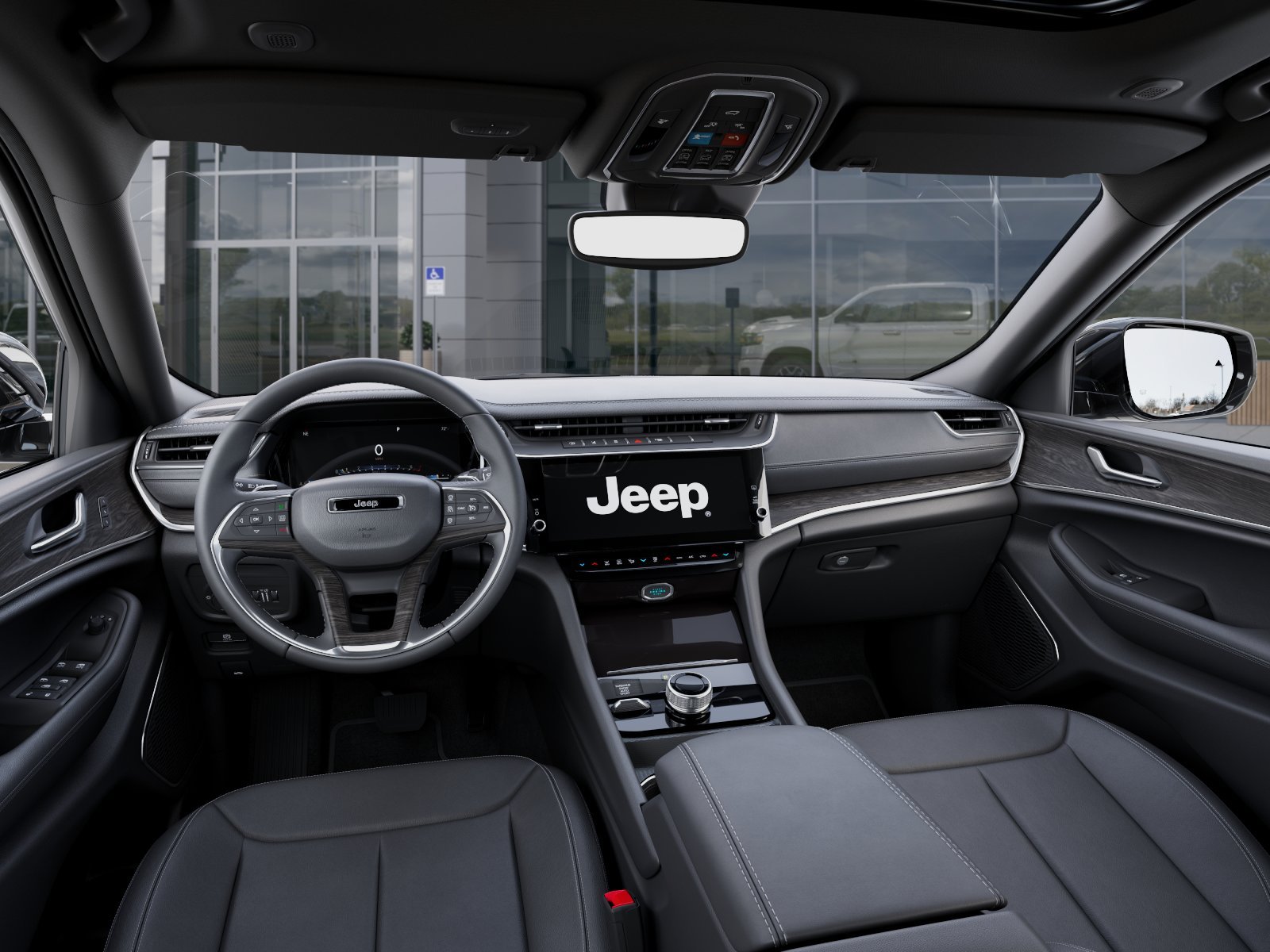 New 2026 Diamond Black Crystal Pearlcoat Jeep Limited image 27