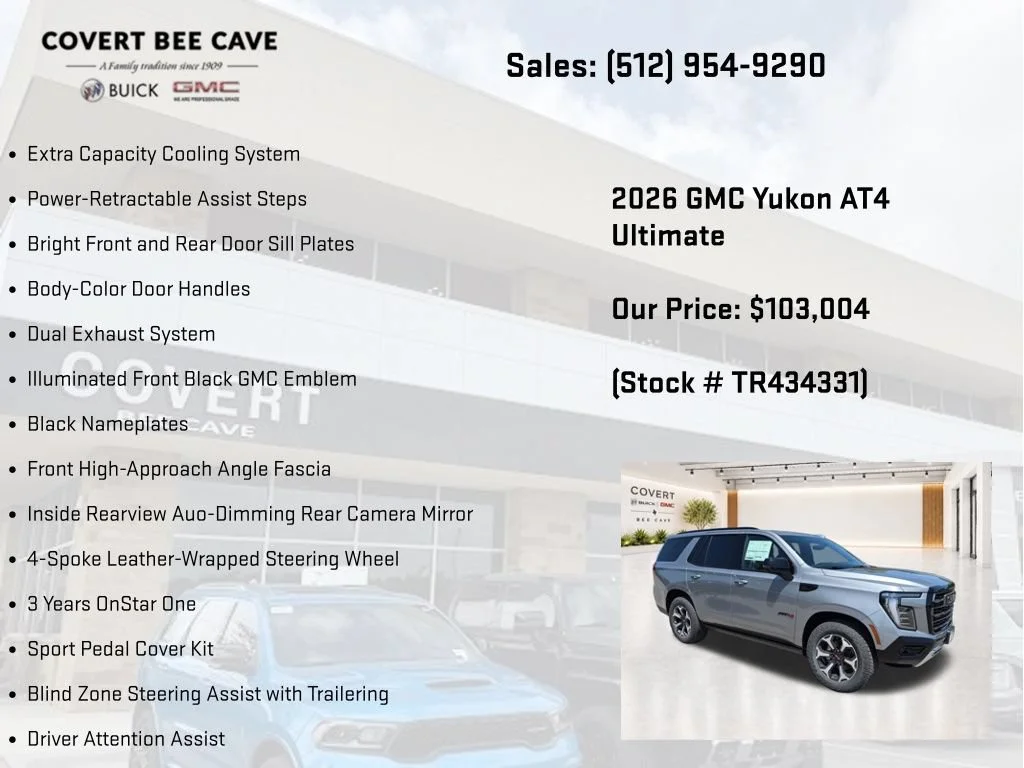 New 2026 GMC Yukon AT4 Ultimate, photo 32