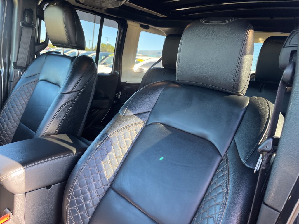 Used 2021 Black Jeep Unlimited Sahara High Altitude image 12