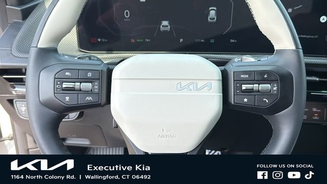 New 2026 Glacial White Pearl / Black Ro Kia GT-Line AWD image 12