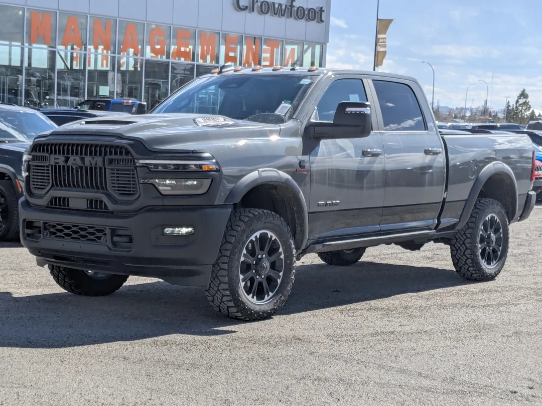 New 2026 Grey RAM Rebel - - 4x4 - Rebel Level 1 Equip Grp - 5th Wheel/Gooseneck Prep & More! image 4