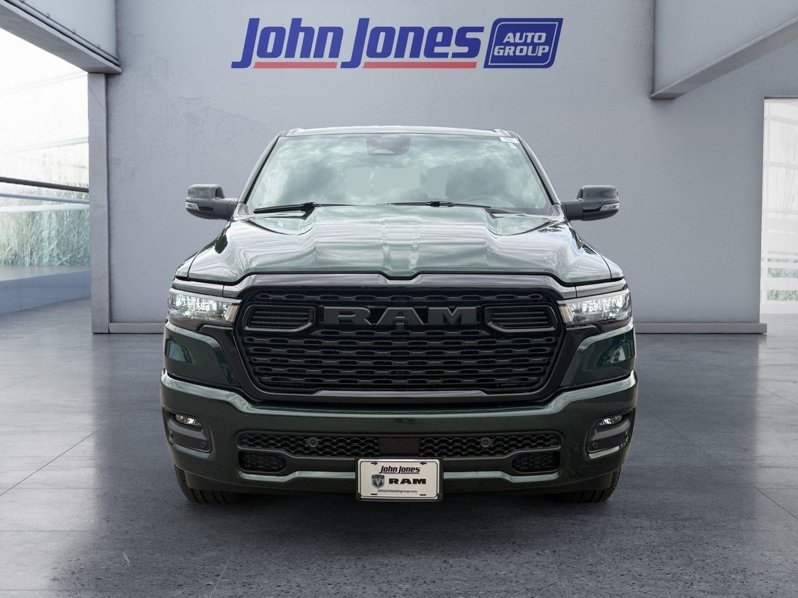 New 2026 Serrano-Green Metallic Exterior Paint RAM BIG HORN 4X4 QUAD CAB 6