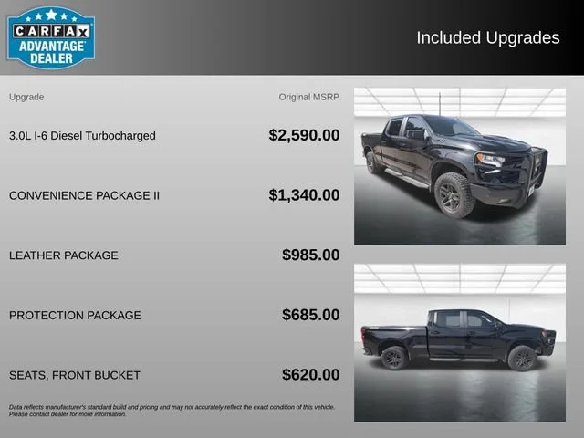 Used 2024 Black Chevrolet LT Trail Boss image 3