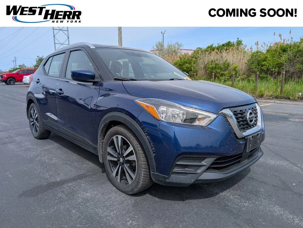 Used 2020 Deep Blue Pearl Nissan SV image 1