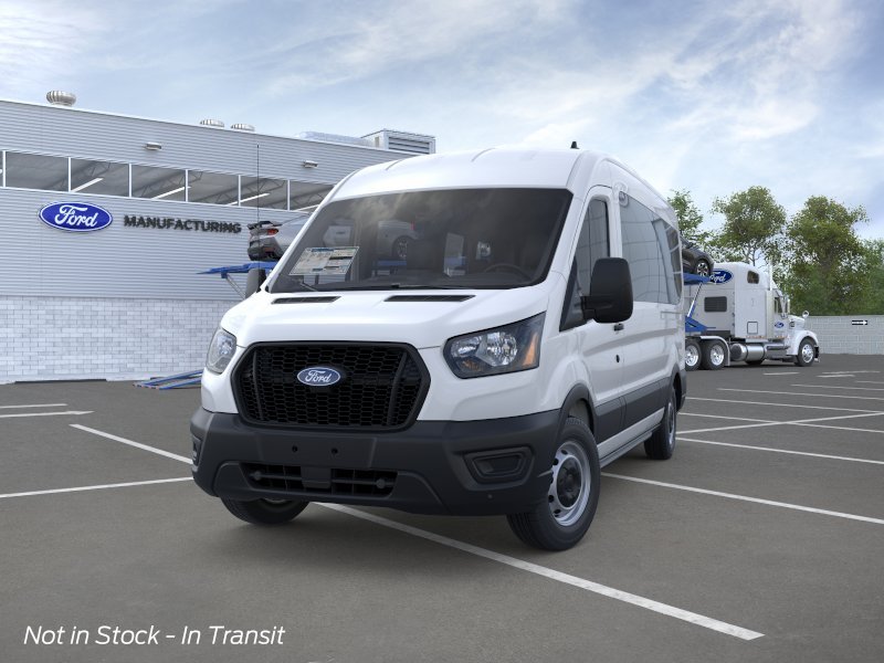 New 2026 Oxford White Ford Passenger Van XL image 2