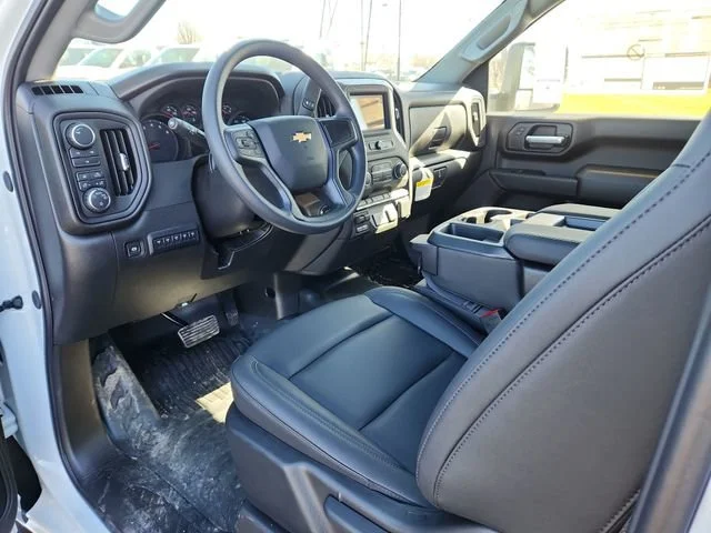 New 2025 Summit White Chevrolet Work Truck image 10