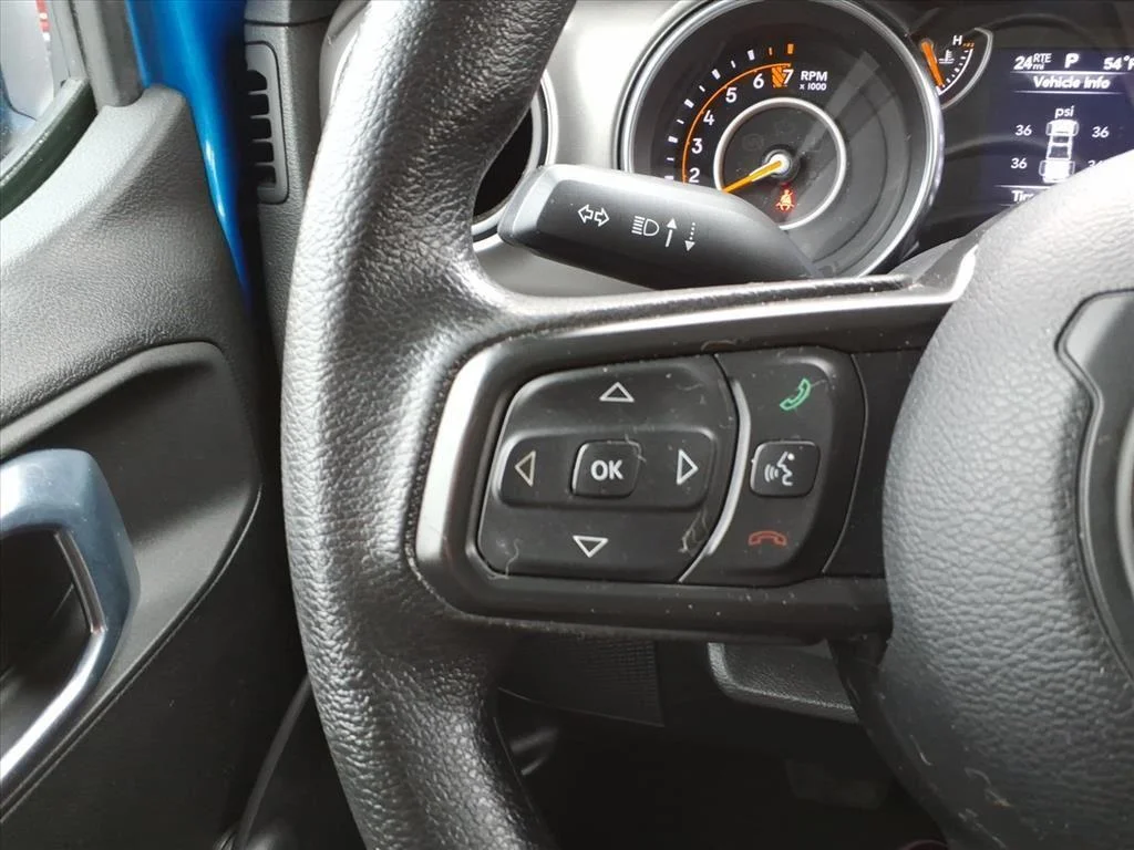 Used 2021 Hydro Blue Pearlcoat Jeep Willys Sport image 17