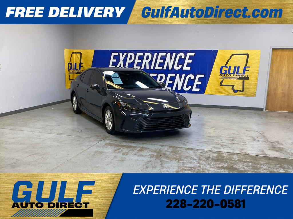 Used 2025 Black Toyota LE image 1
