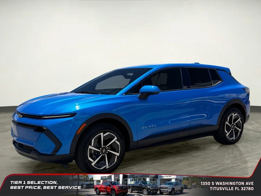 Used 2025 Chevrolet Equinox EV 1LT with VIN 3GN7DMRR3SS201941 for sale in Titusville, FL