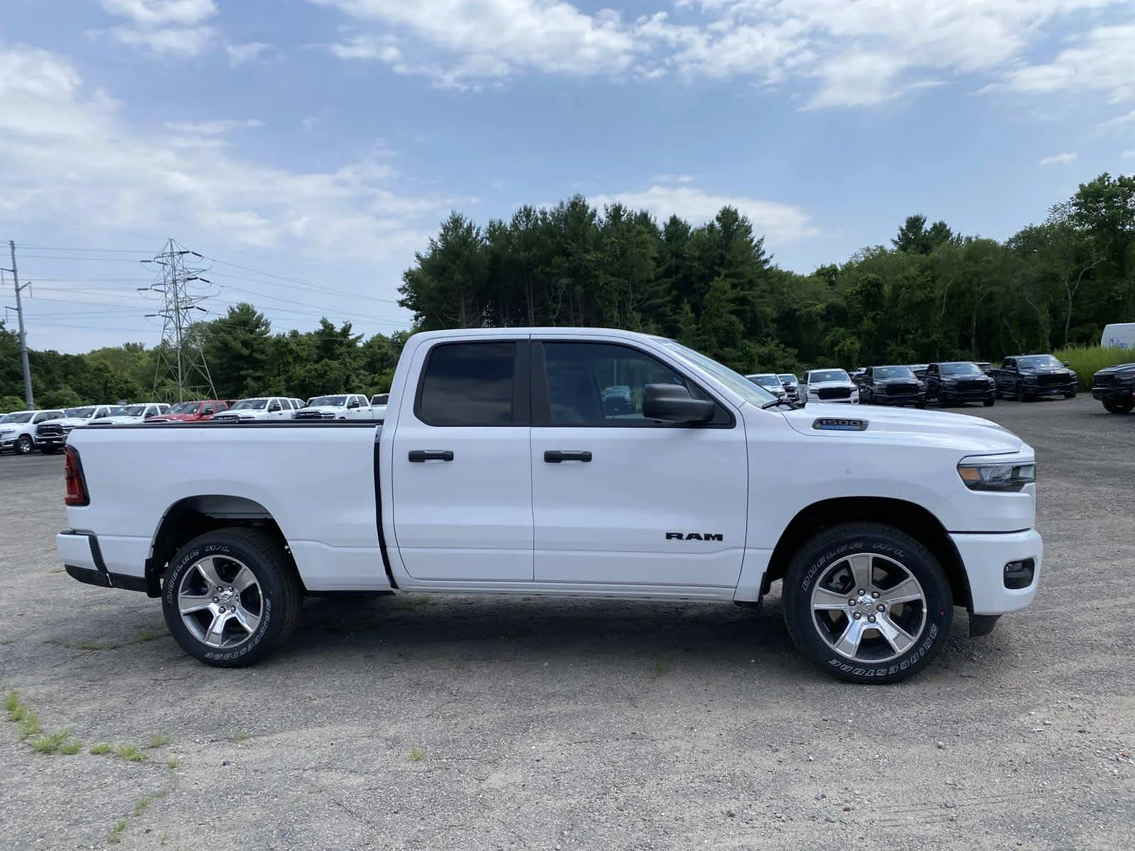 New 2026 Bright White Clearcoat Ram Express image 2