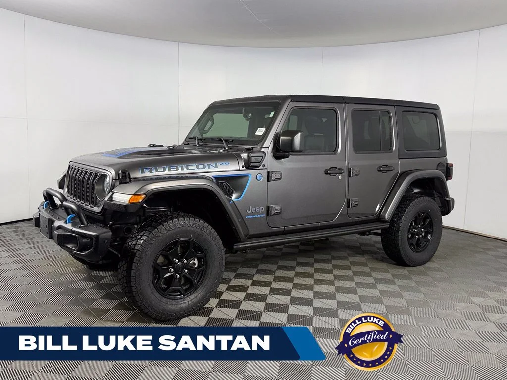 Certified Used 2023 Gray Jeep Rubicon 20th Anniversary Edition 4xe image 1