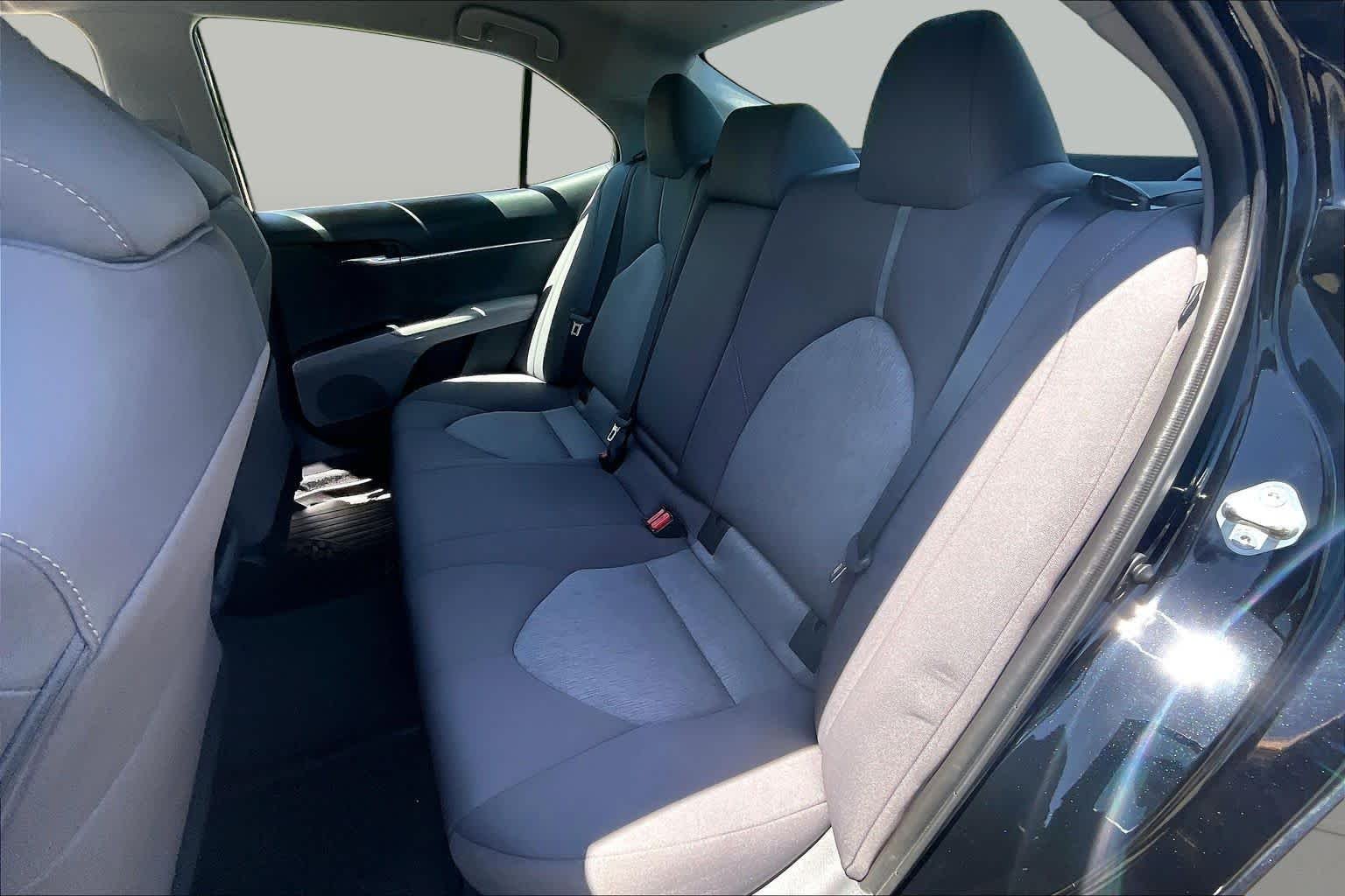 Certified Used 2022 Midnight Black Metallic Toyota LE image 20