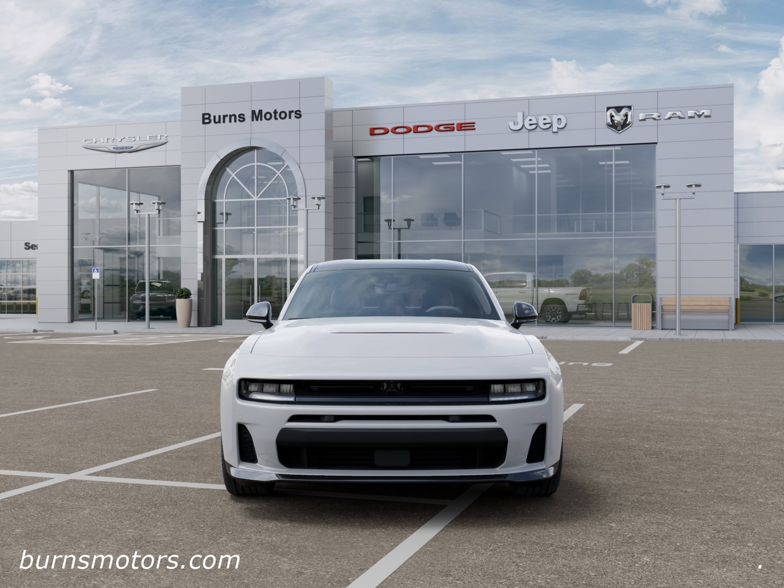 New 2026 White Knuckle Exterior Paint Dodge Scat Pack Blacktop image 6